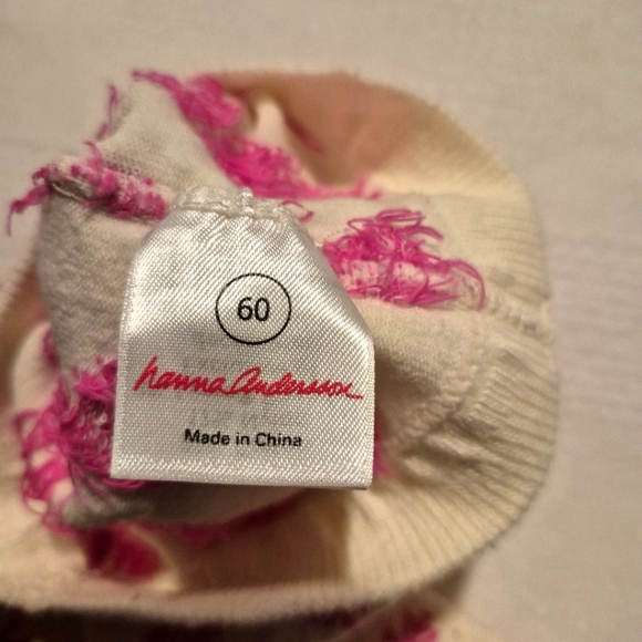 Hanna Andersson girls size 60 or 3-6 months footed tights, ruffles on tush VVGUC - Picture 4 of 5